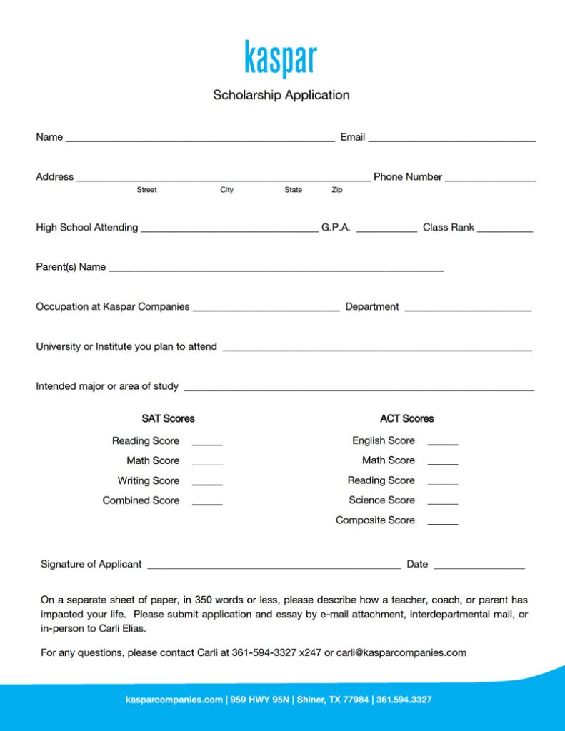 download 2017 scholorship application